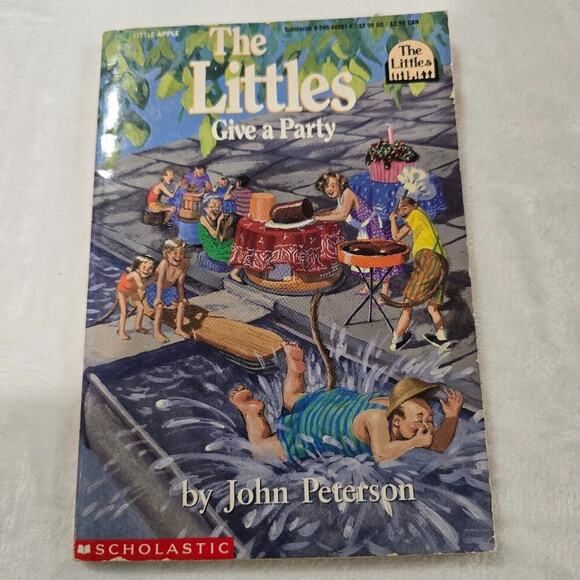 The Littles Books Lot Of 4 Paperback Chapter John Peterson Vintage Little Apple - Picture 5 of 9